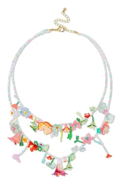 Collana stratificata - Vibrant Flowers