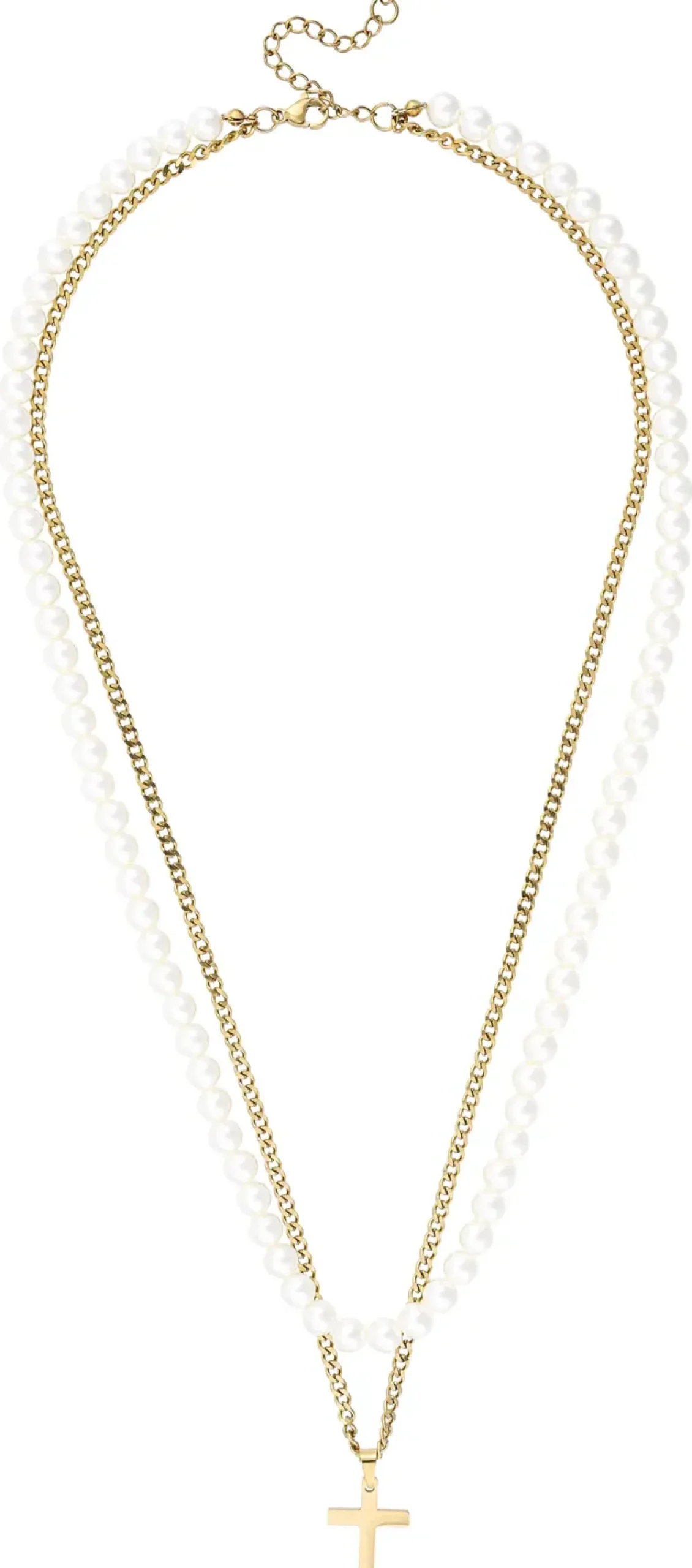Collana stratificata da uomo