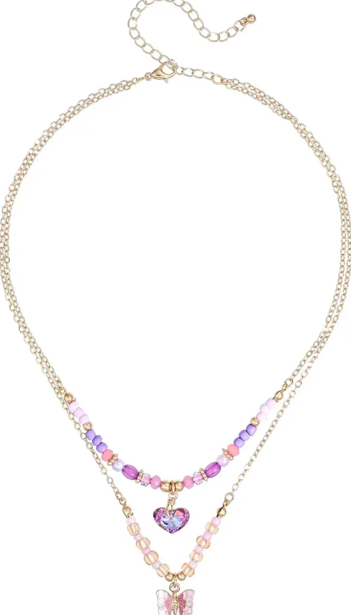 Collana stratificata per bambini - Special Pink
