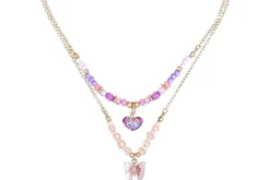 Collana stratificata per bambini - Special Pink