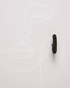Creoli - Black Glitter