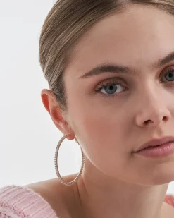Creoli - Iced Hoops