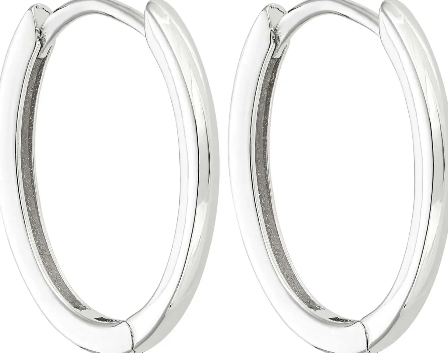 Creoli - Oval Silver