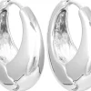 Creoli - Silver Huggies