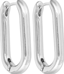 Creoli - Silver Oval