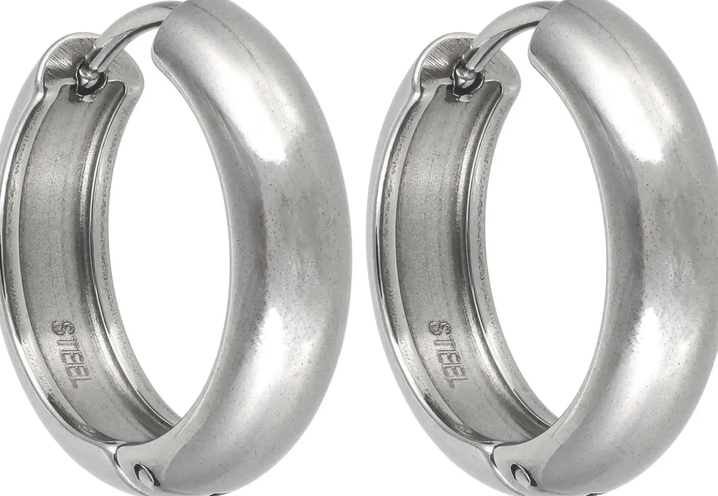 Creoli da uomo - Timeless Steel