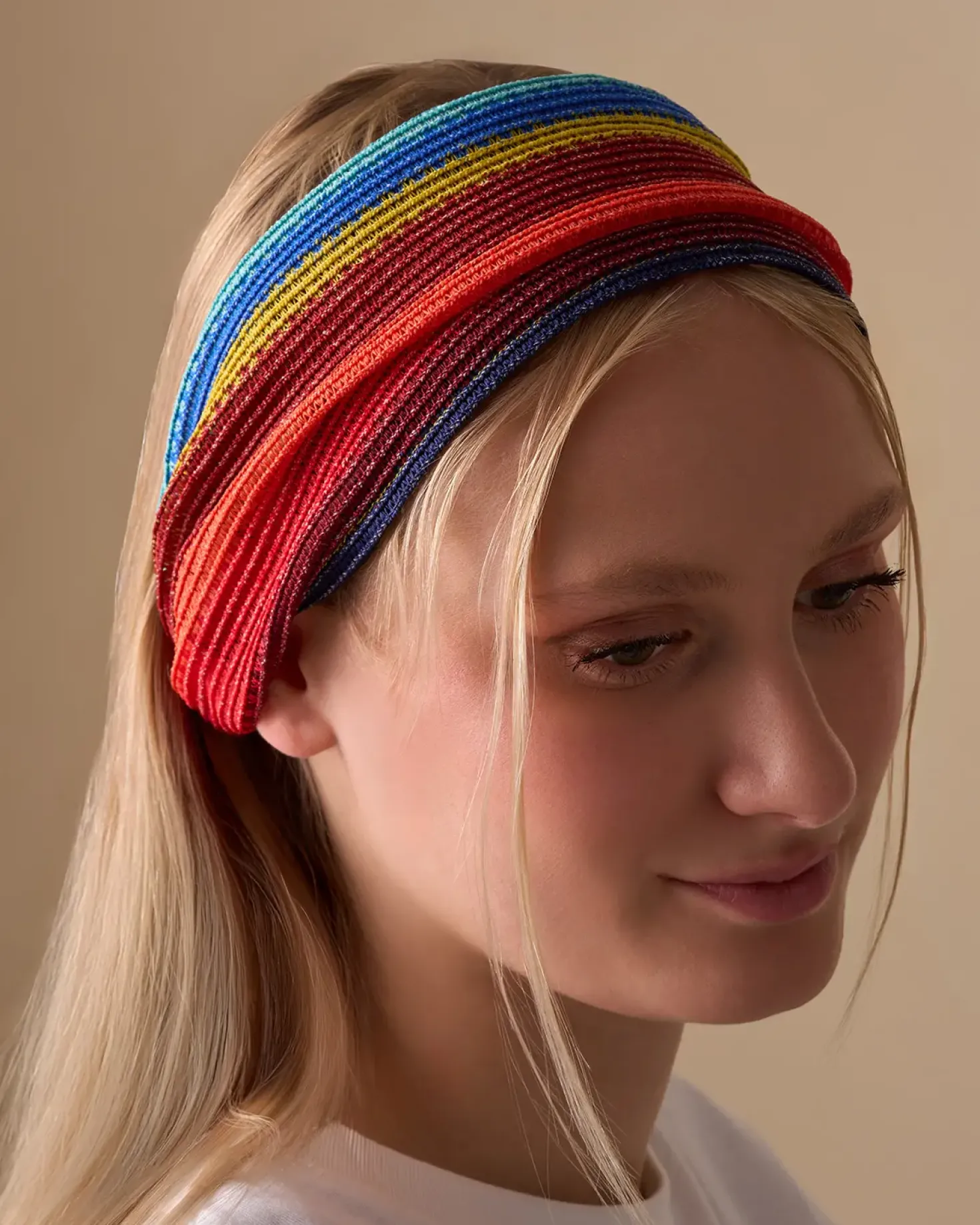 Fascia per capelli - Colorful Stripes