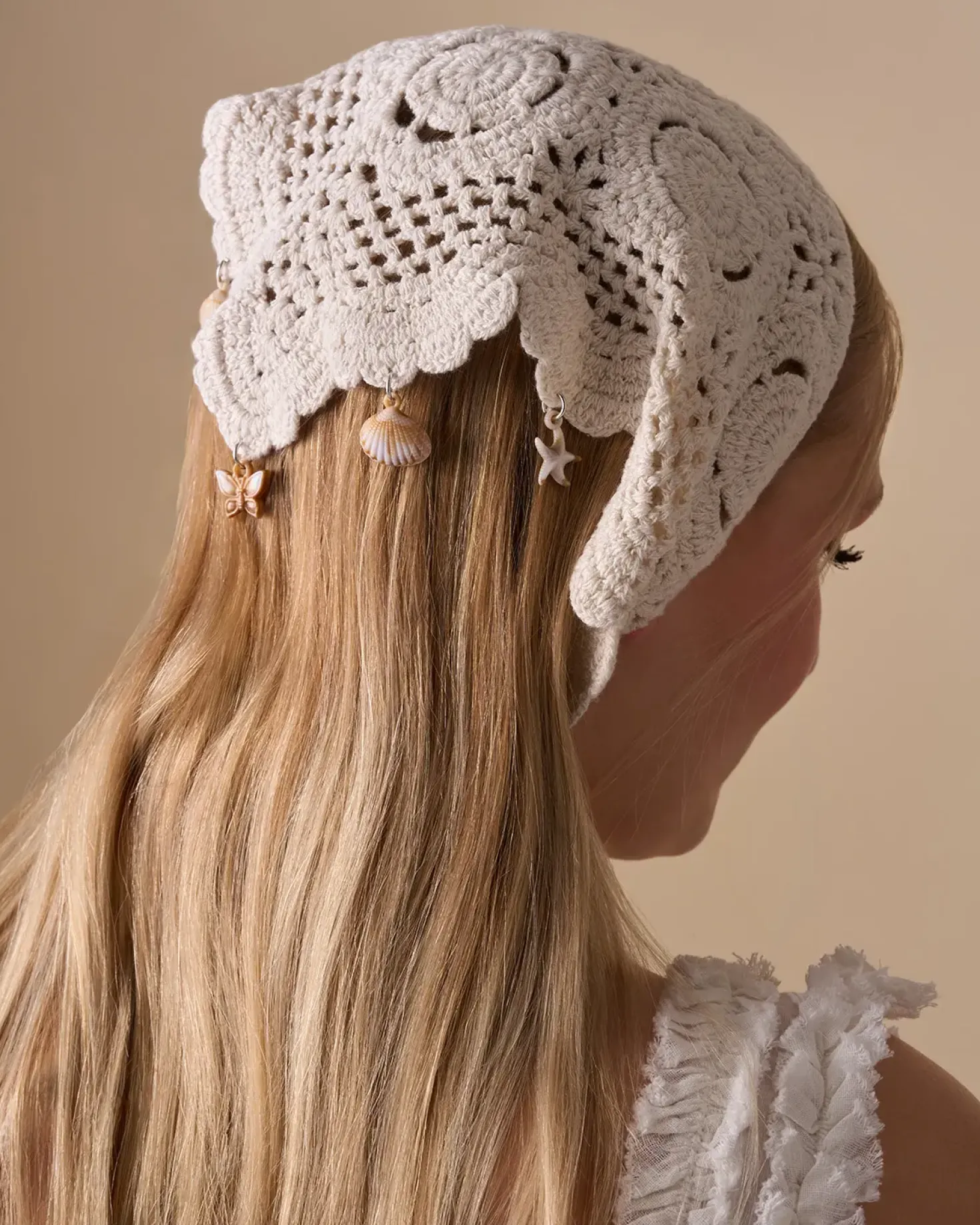 Fascia per capelli - Crocheted Dreams