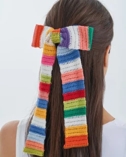 Fermacapelli - Crochet Bow