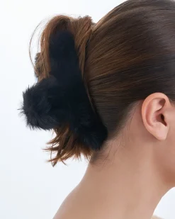 Fermaglio per capelli - Black Fur