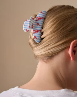 Fermaglio per capelli - Blue Stripes
