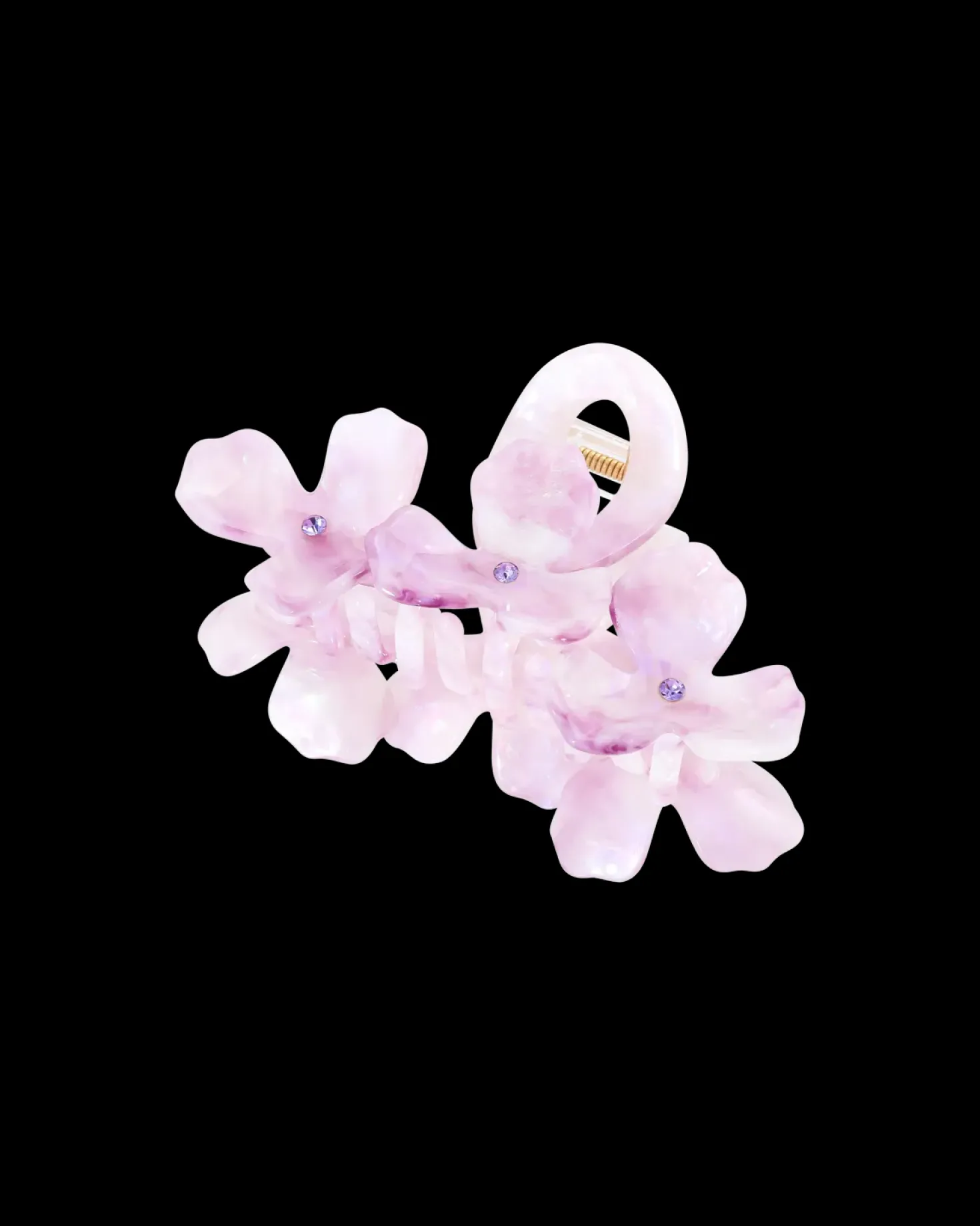 Fermaglio per capelli - Glossy Flowers