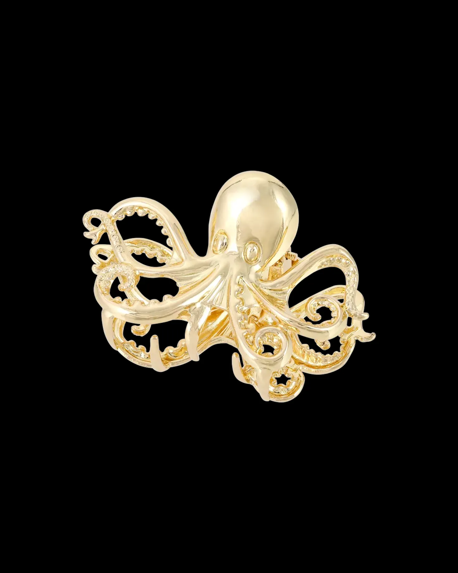 Fermaglio per capelli - Golden Tentakle