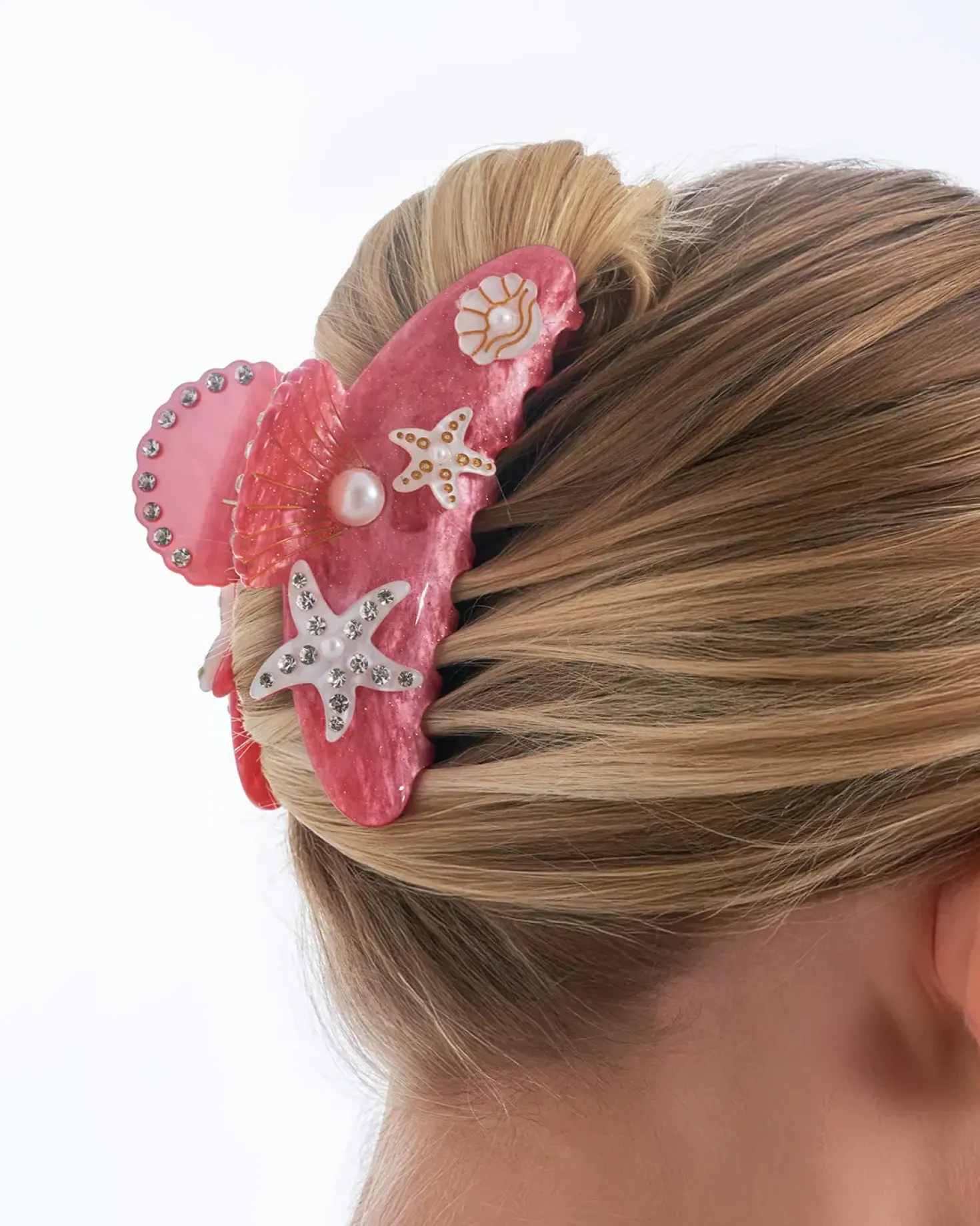 Fermaglio per capelli - Maritime Red