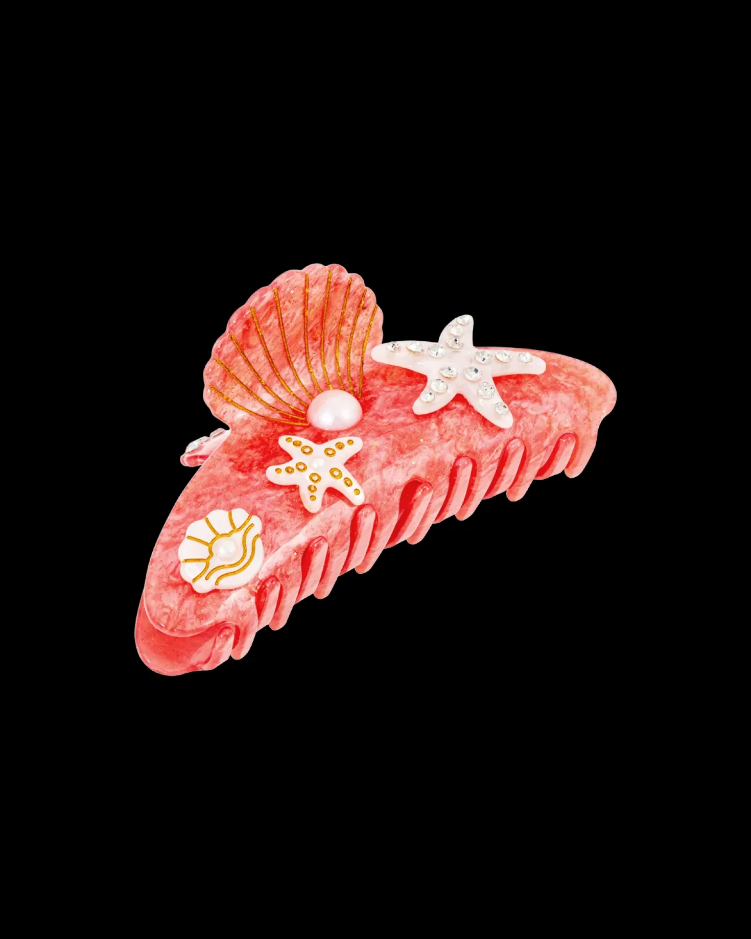 Fermaglio per capelli - Maritime Red