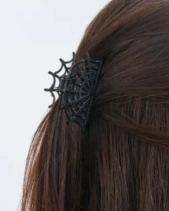 Fermaglio per capelli - Midnight Web