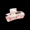 Fermaglio per capelli - Pink Marble