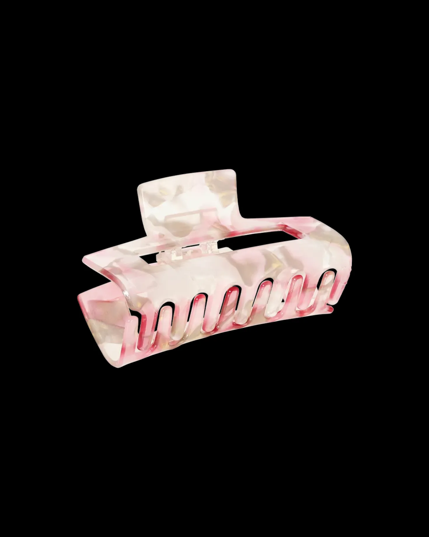 Fermaglio per capelli - Pink Marble