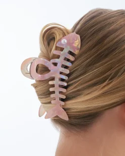 Fermaglio per capelli - Rose Bone
