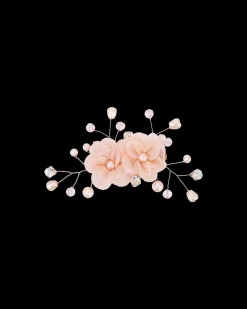 Fermaglio per capelli - Rosagold Flowers