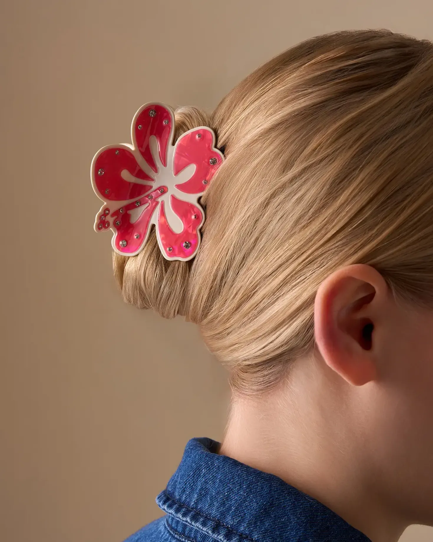 Fermaglio per capelli - Ruby Flower