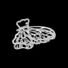 Fermaglio per capelli - Silver Butterfly