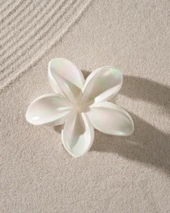 Fermaglio per capelli - White Aloha
