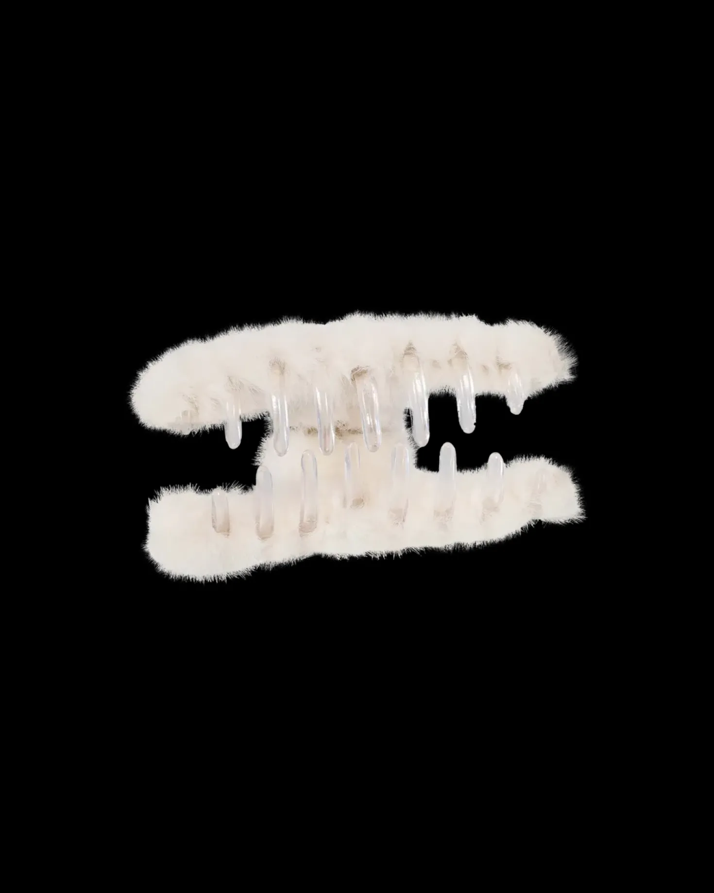 Fermaglio per capelli - White Winter