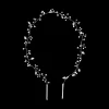 Forcina per capelli - Silver Petal
