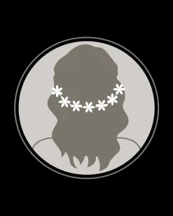 Forcina per capelli - Silver Petal