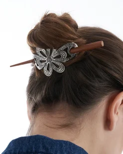 Forcina per capelli - Wood Flower