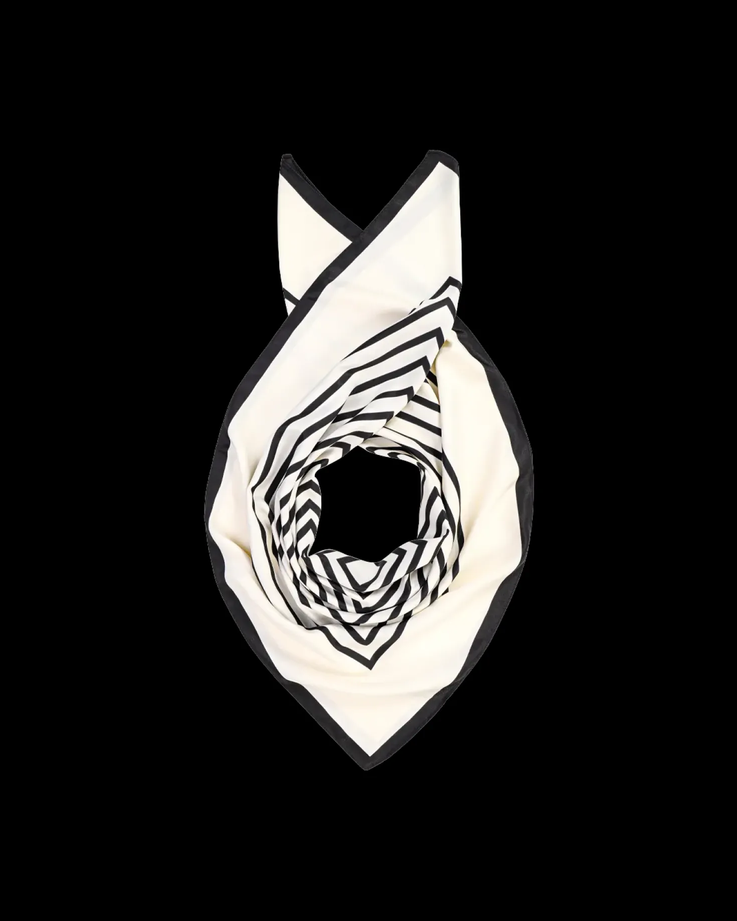 Foulard - Black White