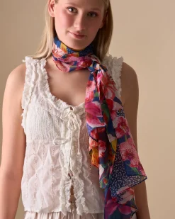 Foulard - Bloomy Navy