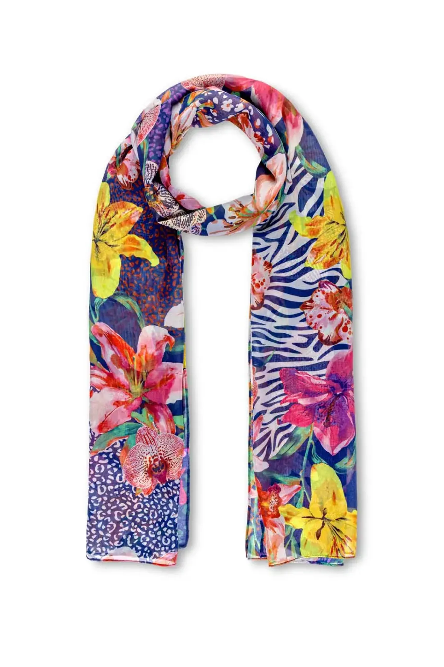 Foulard - Bloomy Navy