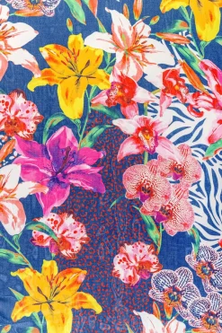 Foulard - Bloomy Navy