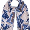 Foulard - Blue Aztec