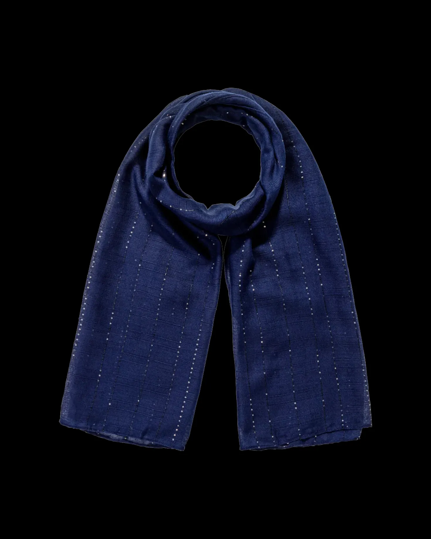 Foulard - Blue Sequins