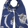 Foulard - Floral Navy