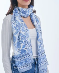 Foulard - Floral Serenity