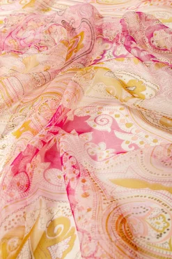 Foulard - Fuchsia Paisley