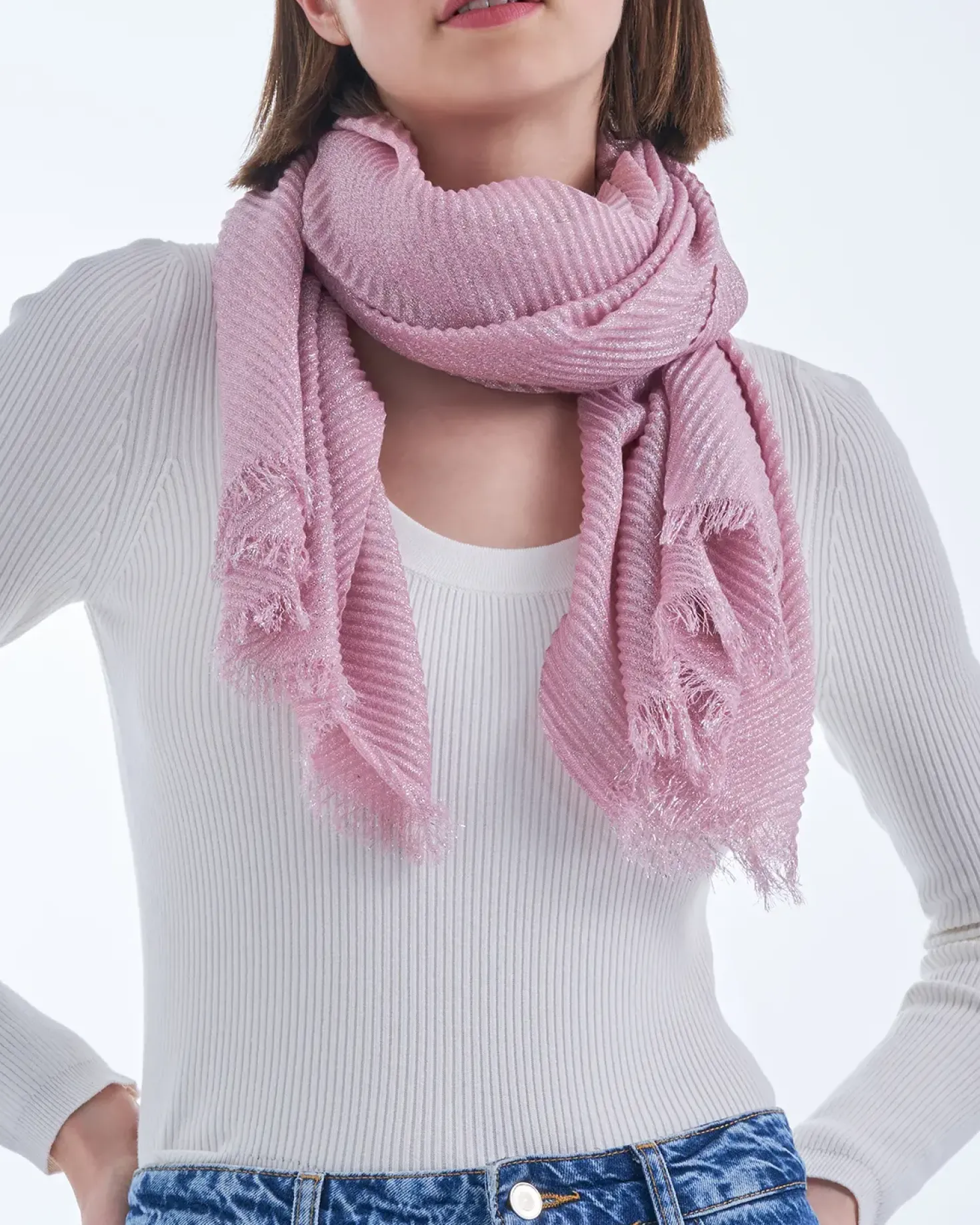 Foulard - Glittery Rose