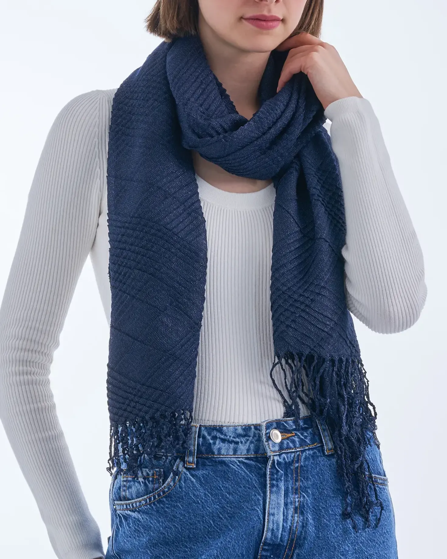 Foulard - Navy Elegance