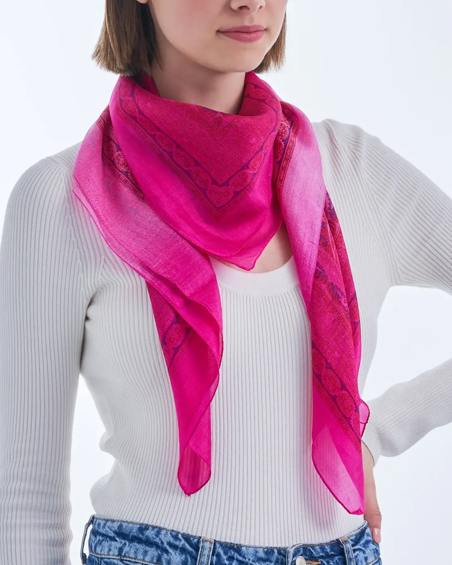 Foulard - Pink Harmony