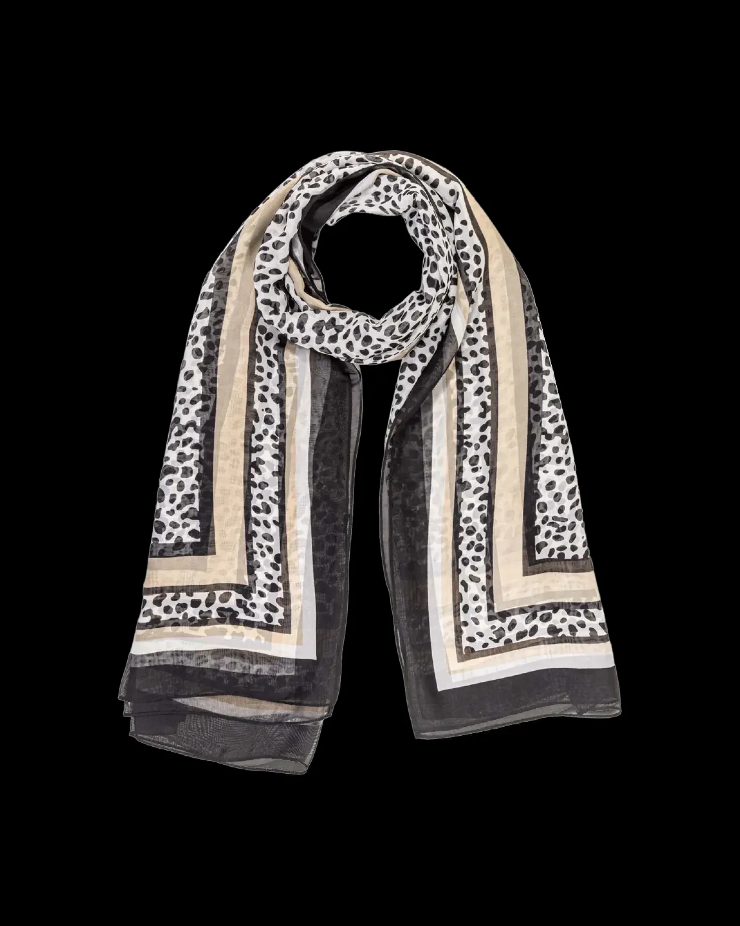 Foulard - Spotted Elegance
