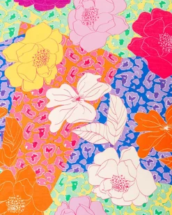 Foulard - Vintage Meadow