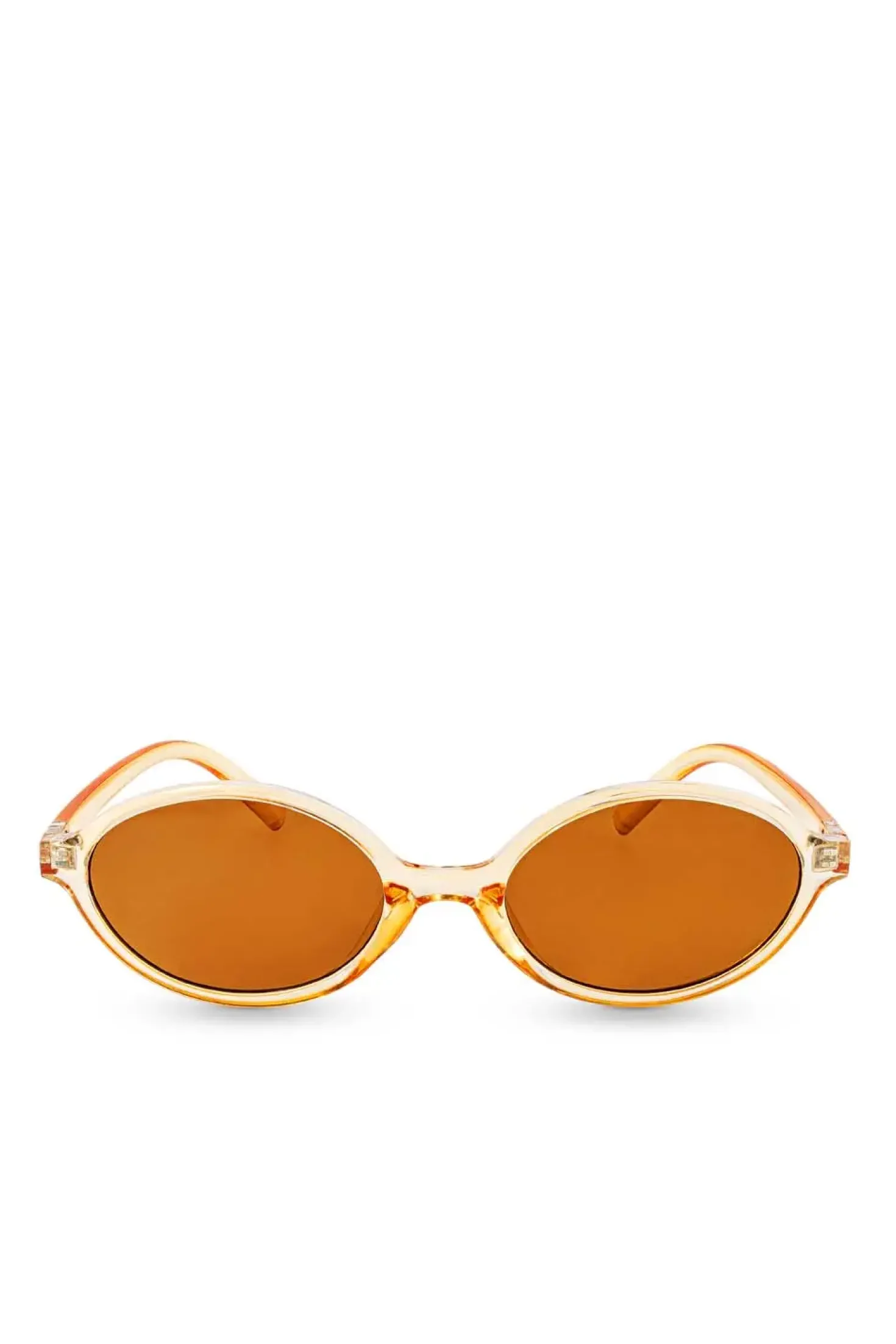 Occhiali da sole - Beige Oval
