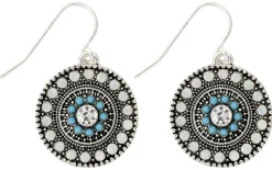 Orecchini - Bluish Circle