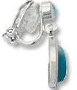 Orecchini a clip - Blu