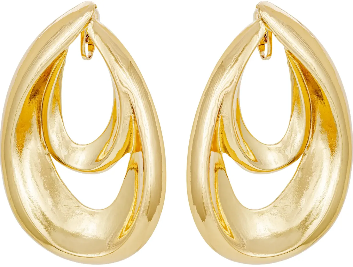 Orecchini a clip - Duo Gleam