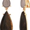 Orecchini a clip - Gem Teardrops